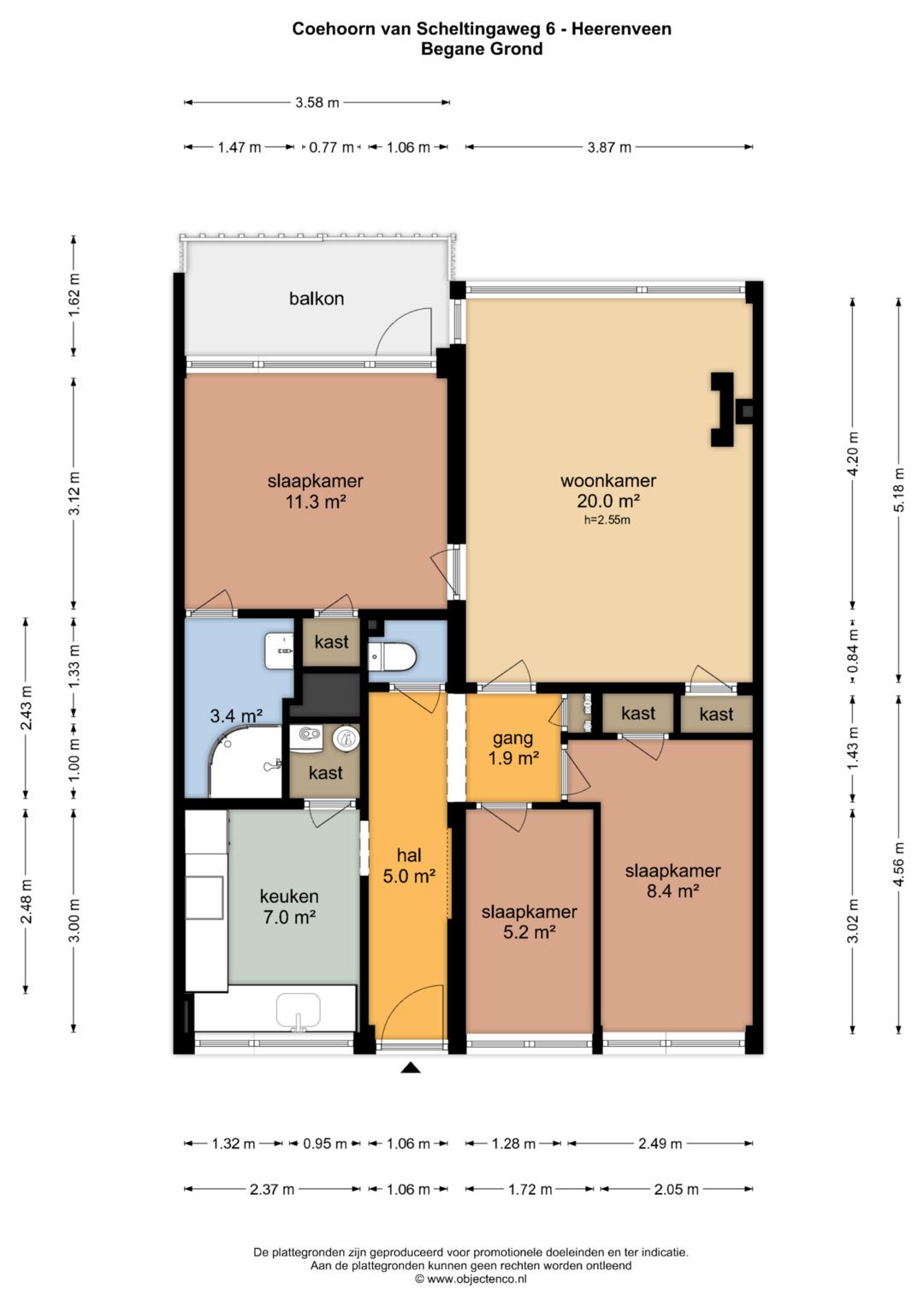 Foto 40 van Coehoorn van Scheltingaweg 6