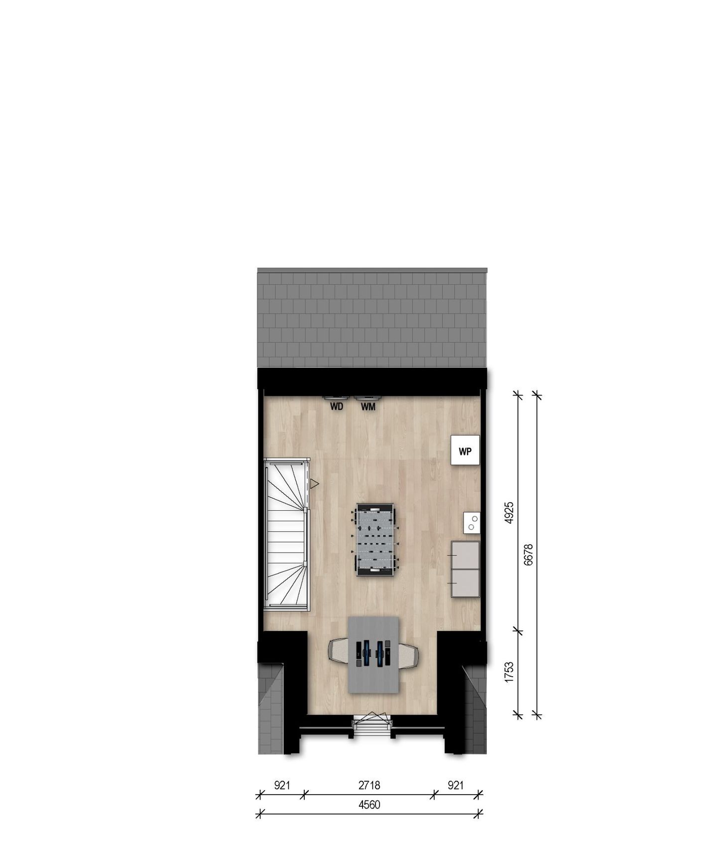 Foto 4 van D2 (rijwoning topgevel) (Bouwnr. 78)