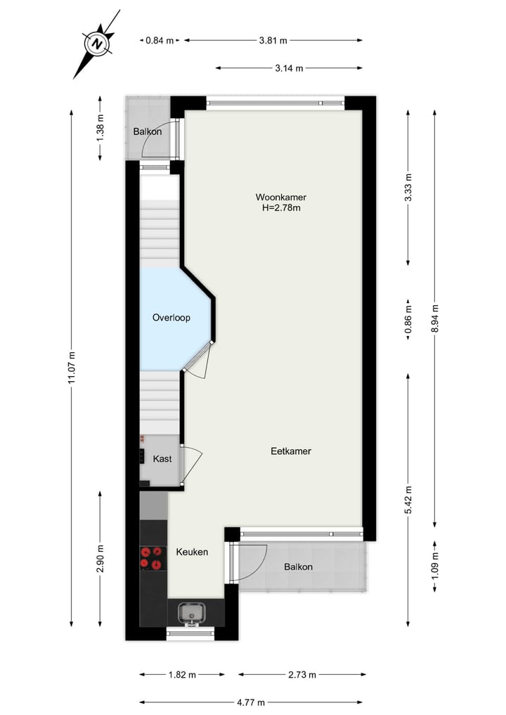 Foto 34 van Willem de Zwijgerstraat 41-B