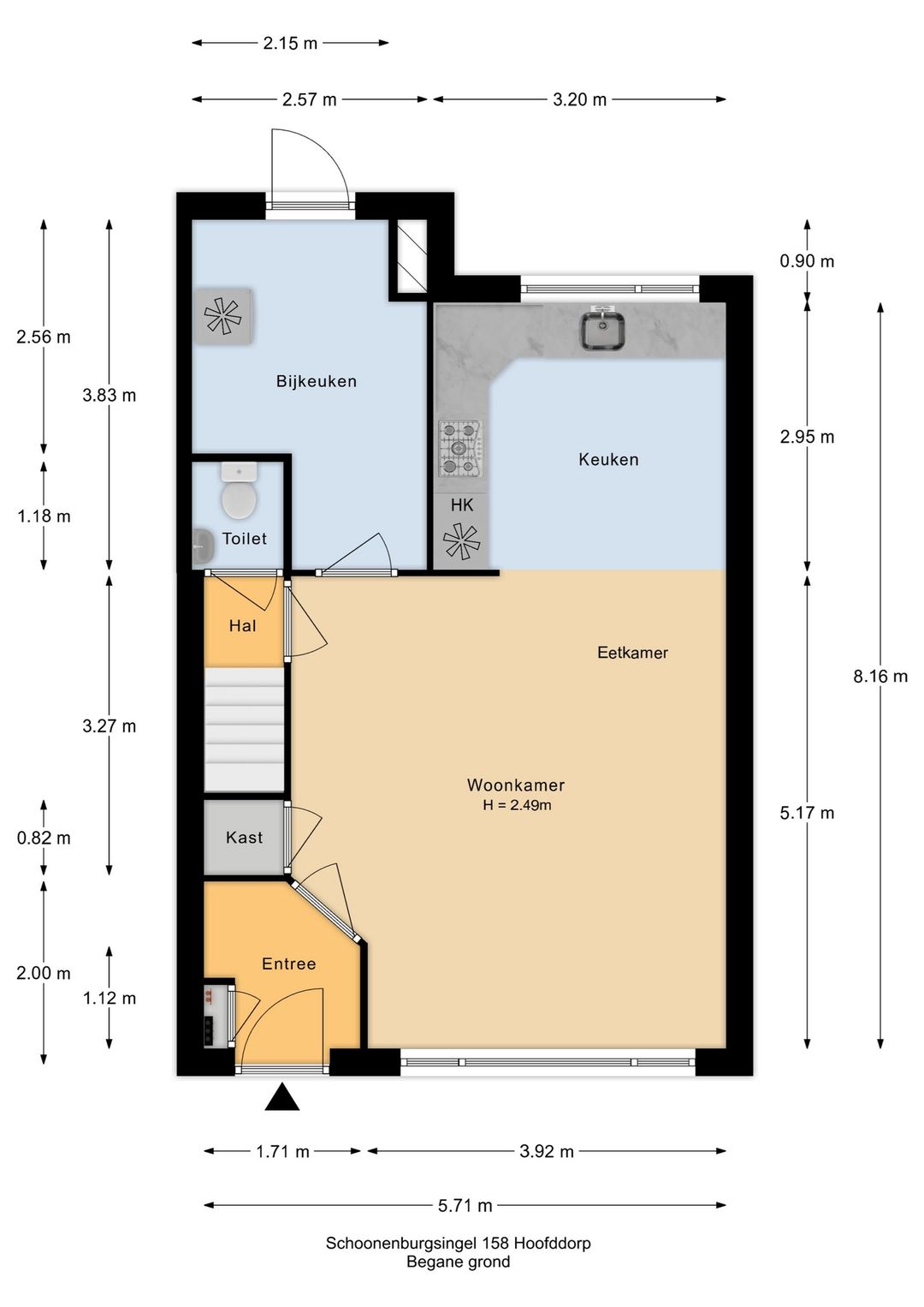 Foto 43 van Schoonenburgsingel 158