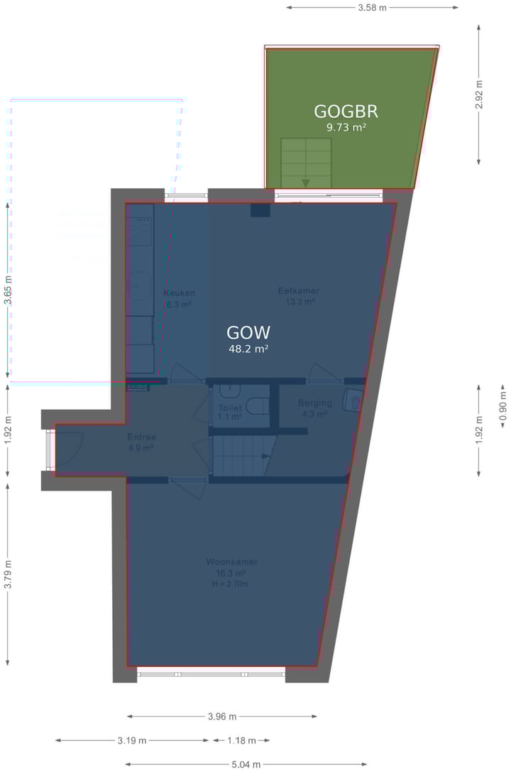 Foto 42 van Spoorstraat 16-A