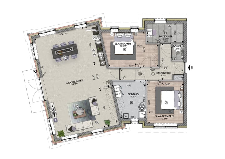 Foto 3 van BN (Bouwnr. 1)