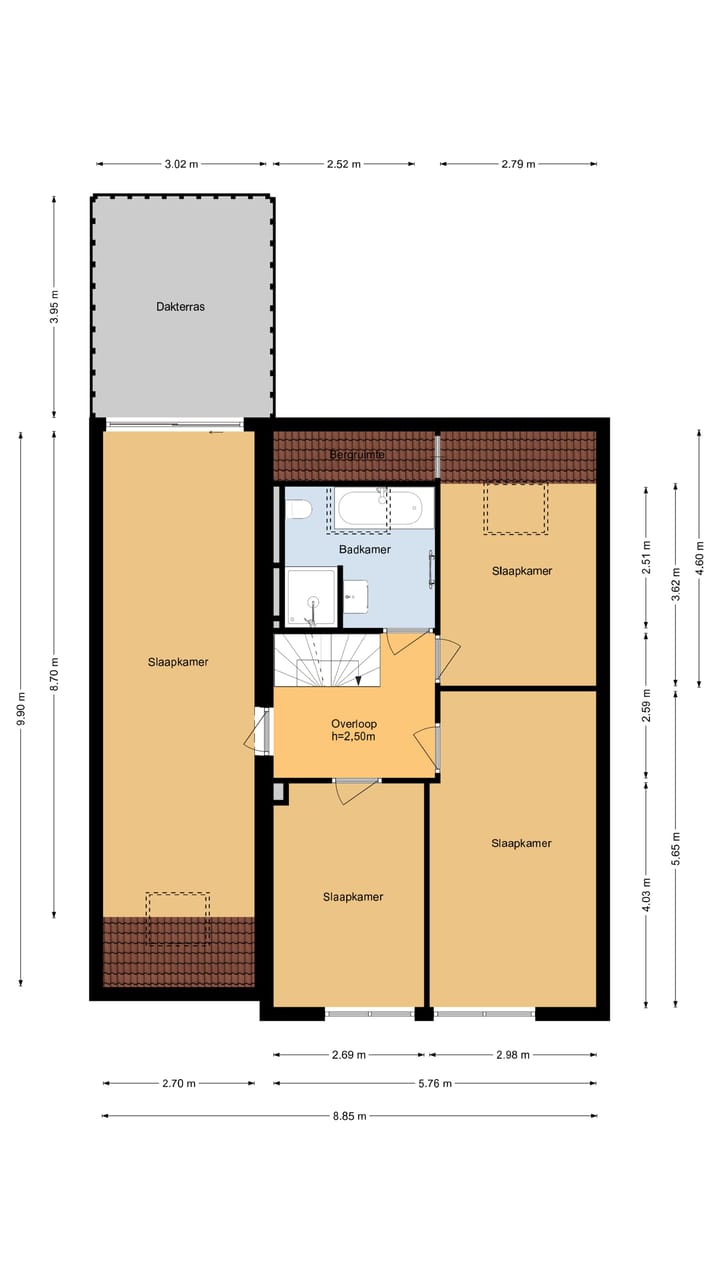 Foto 50 van Van de Veldestraat 5