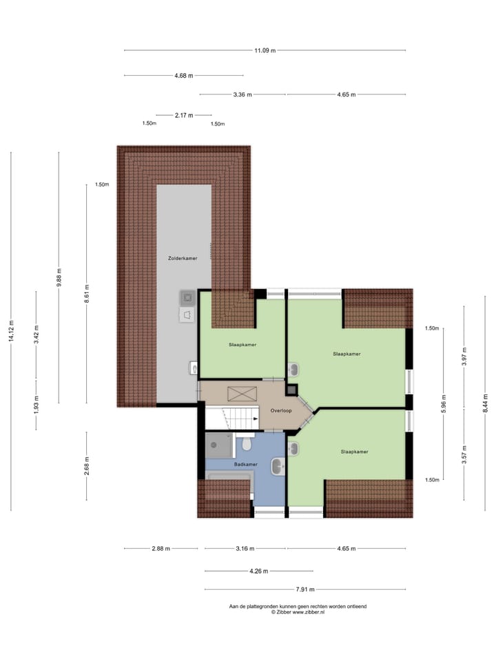 Foto 69 van Trajanussingel 13