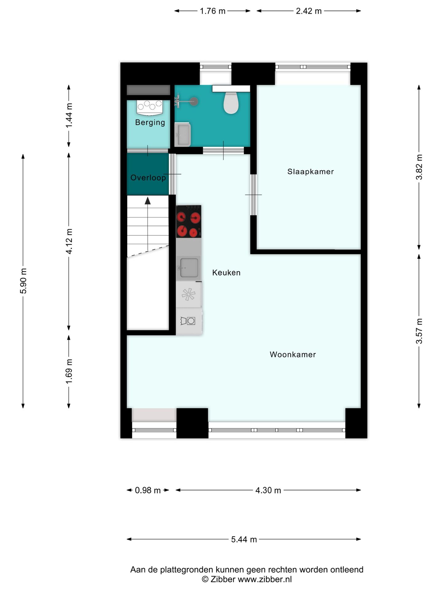 Foto 5 van Tetterodeweg 8-A21