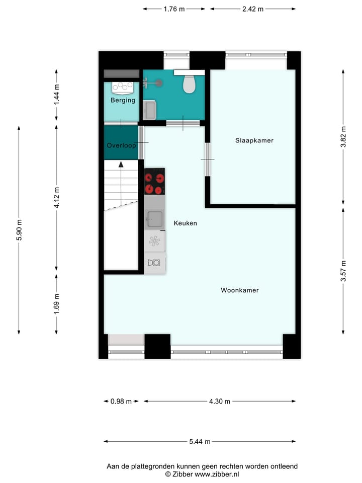 Foto 5 van Tetterodeweg 8-A21