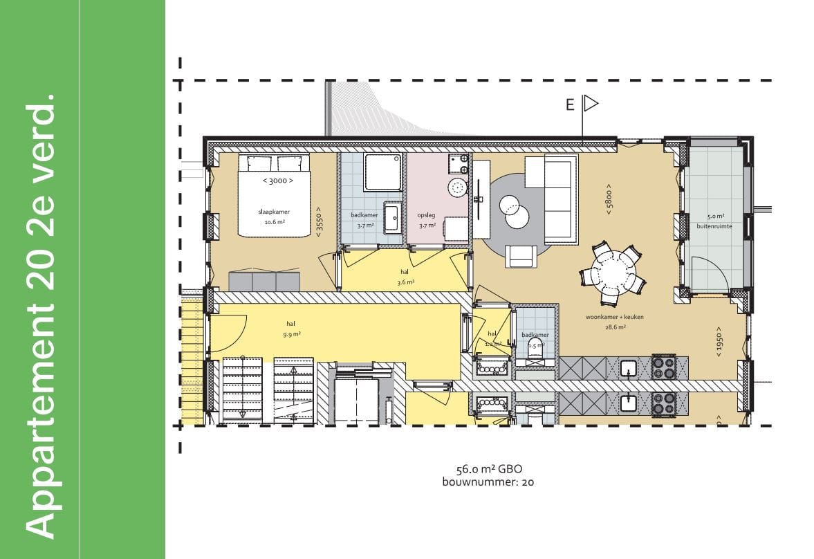 Plan Lindepoort (Bouwnr. 20), Wolvega, 8471, Friesland, Nederland  