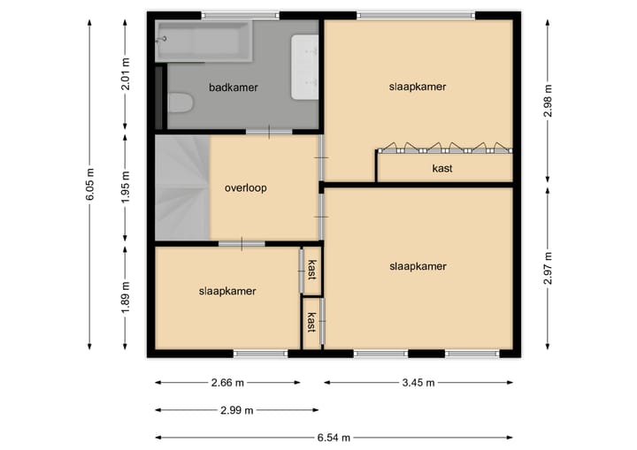 Foto 55 van Van Haestrechtstraat 27
