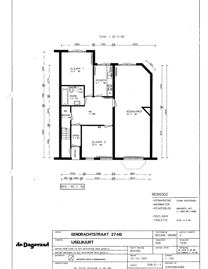 Foto 15 van Eendrachtstraat 27-H