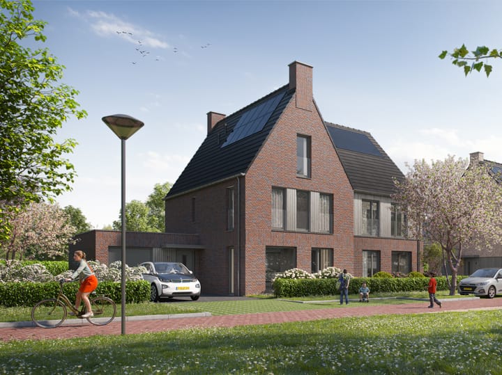 Foto van Molenhoek-Zuid | fase 2 | 2^1-kapwoning Type B 2-onder-1-kapwoning