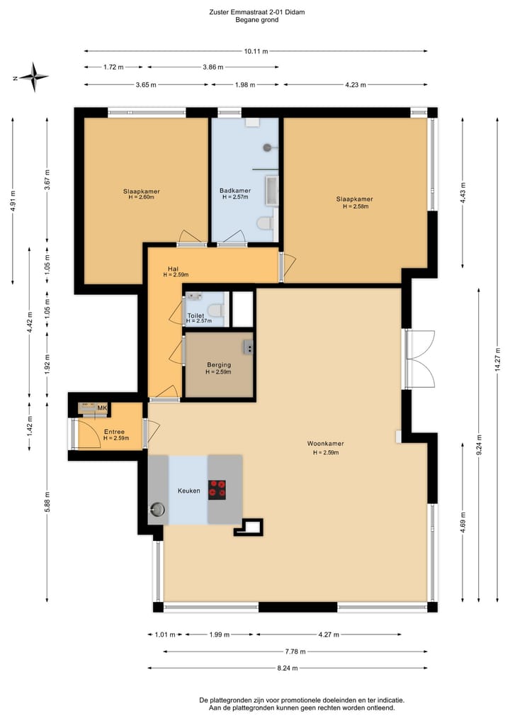 Foto 27 van Zuster Emmastraat 2-01