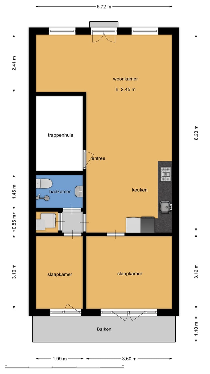 Foto 27 van Bilderdijkstraat 102-2