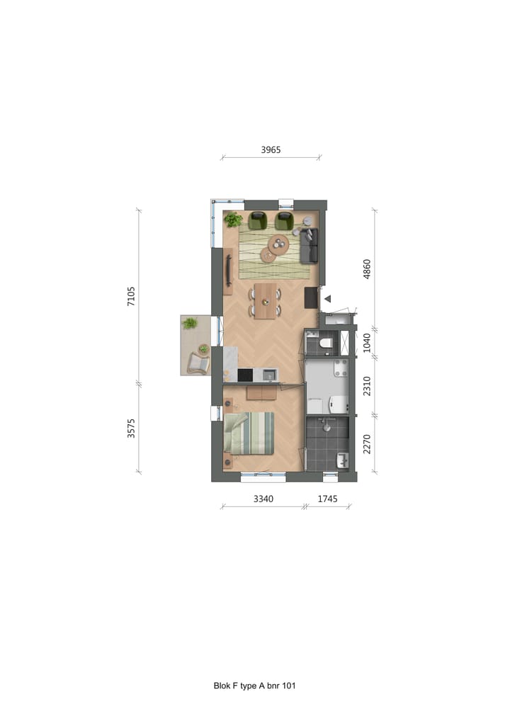 Photo 2 of De Meerpaal (Bouwnr. F1.01)