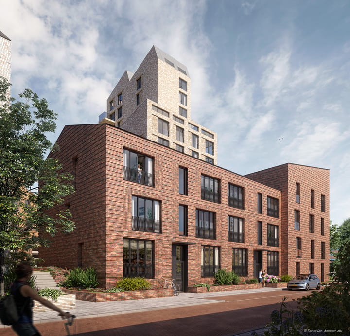 Foto van De Zwaan - De Aanloop - appartementen Portiekflat