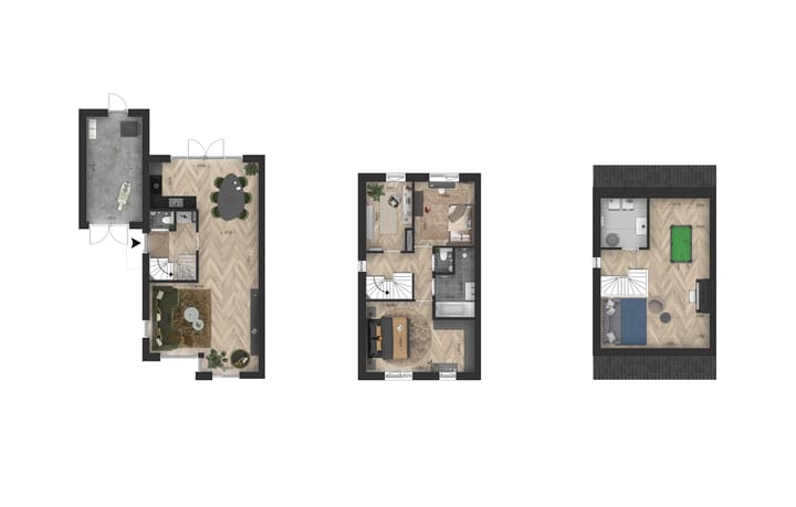 Photo 2 of Molenhoek-Zuid | fase 2 | 2^1-kapwoning C (Bouwnr. 82)