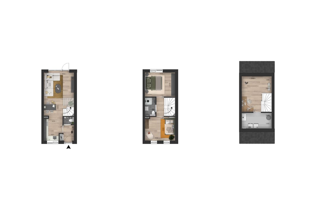 Foto 2 van Molenhoek-Zuid | fase 2 | Tussenwoning D (Bouwnr. 72)