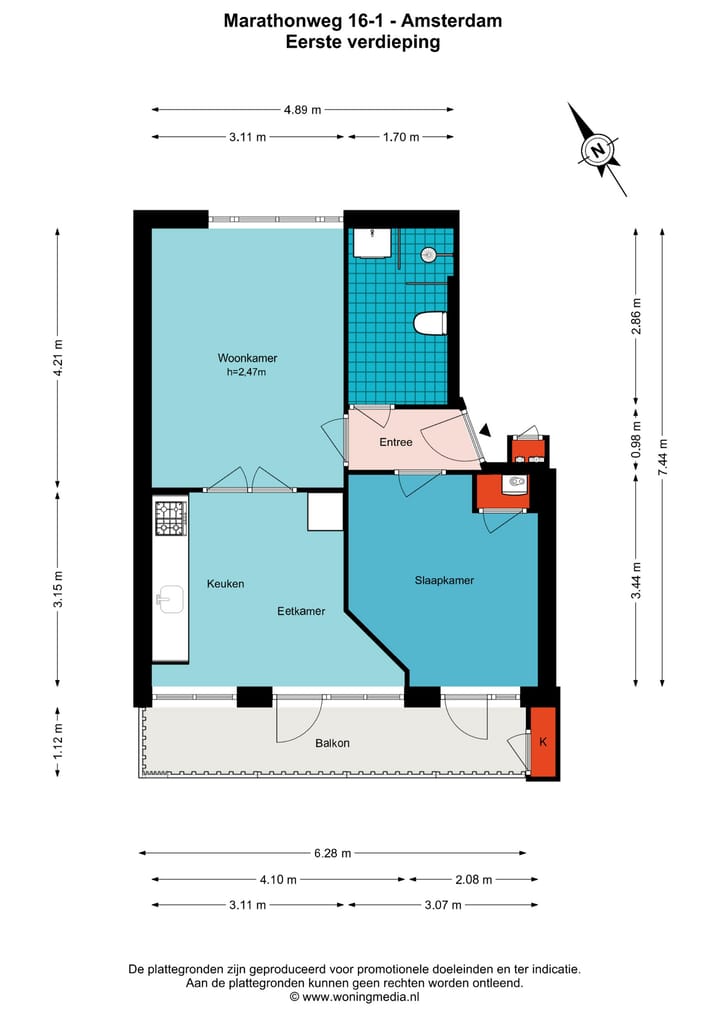 Foto 21 van Marathonweg 16-1