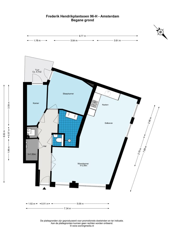Foto 28 van Frederik Hendrikplantsoen 96-H