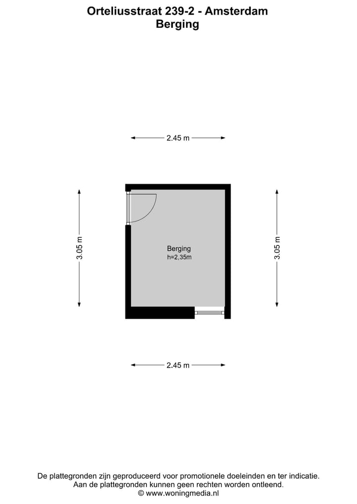 Foto 27 van Orteliusstraat 239-2