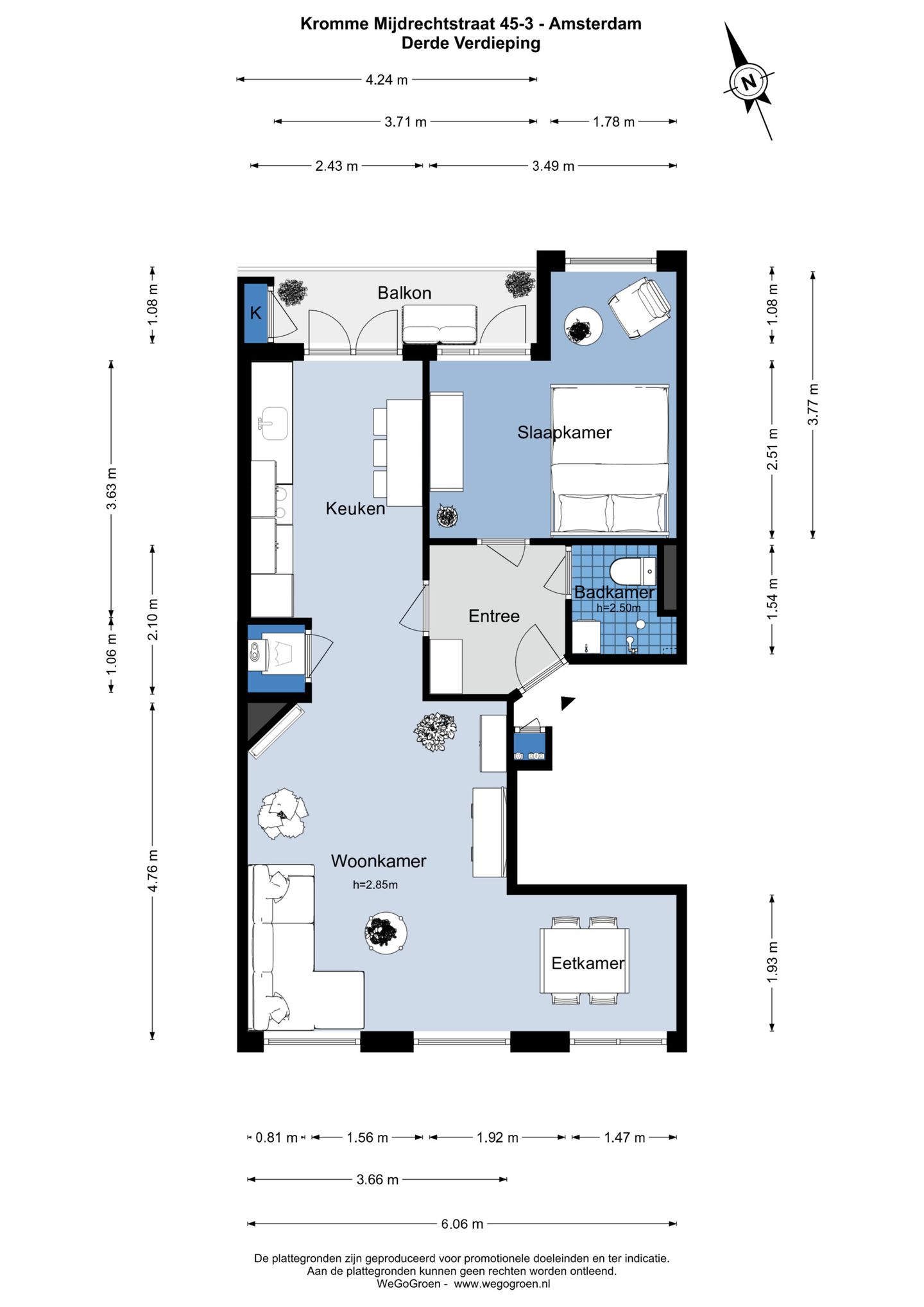 Foto 29 van Kromme-Mijdrechtstraat 45-3