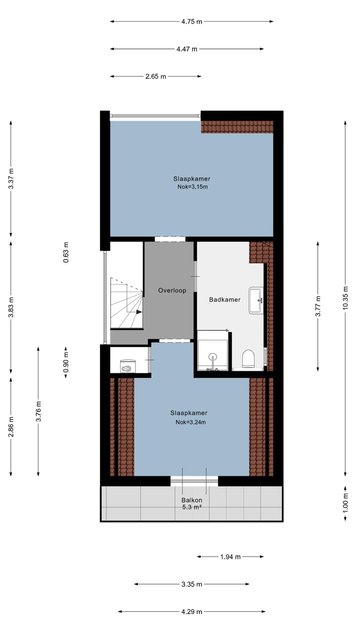 Foto 30 van Borgesiusstraat 25-A02