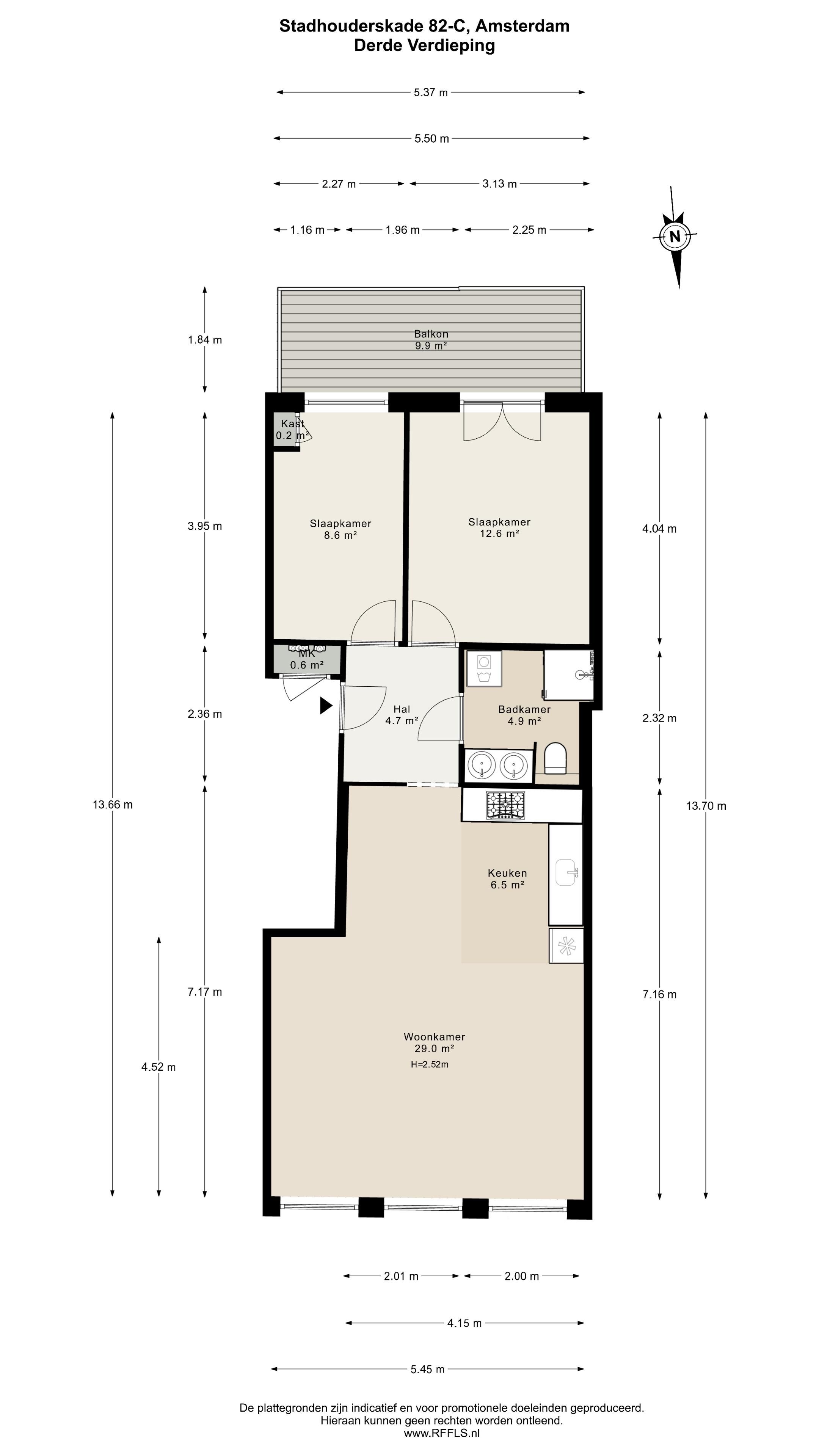 Foto 30 van Stadhouderskade 82-C