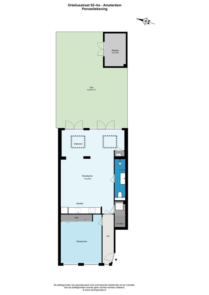 Foto 24 van Orteliusstraat 52-H