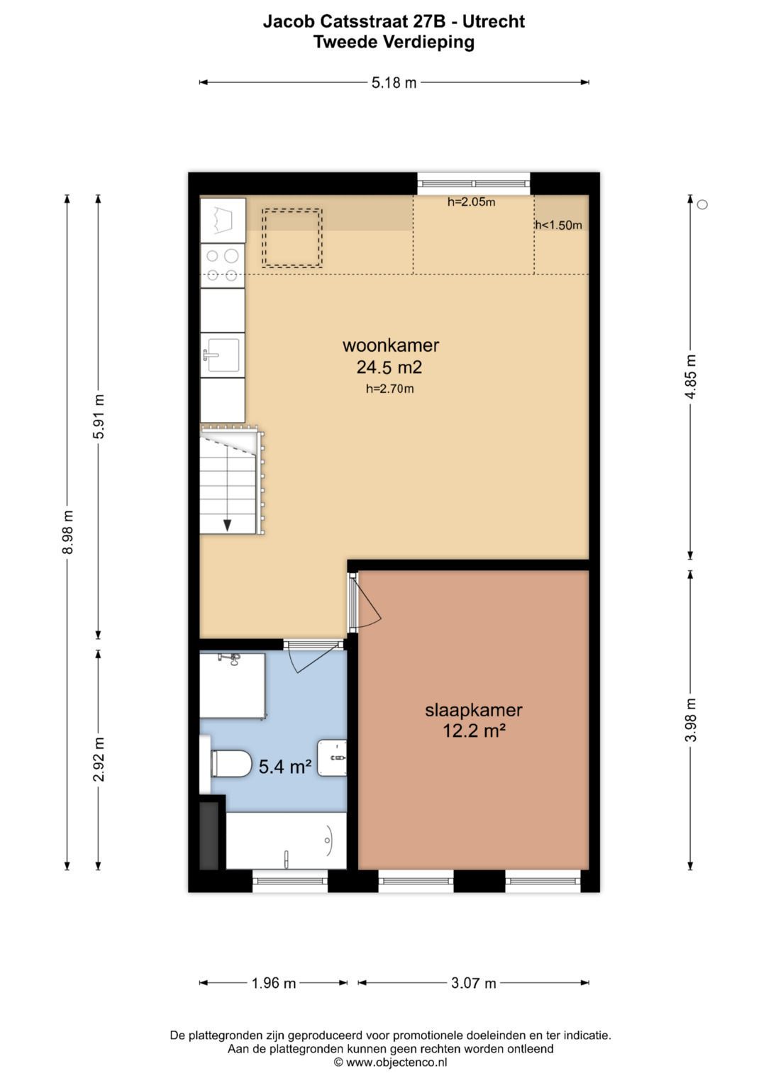 Foto 40 van Jacob Catsstraat 27-B