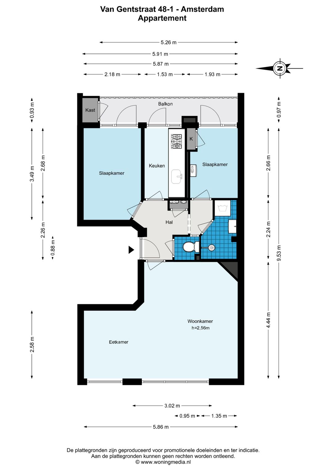 Foto 32 van Van Gentstraat 48-1