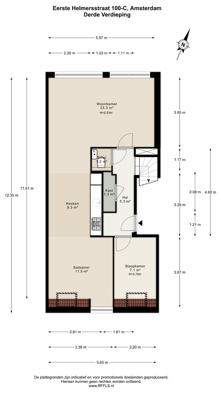Photo 44 of Eerste Helmersstraat 100-C