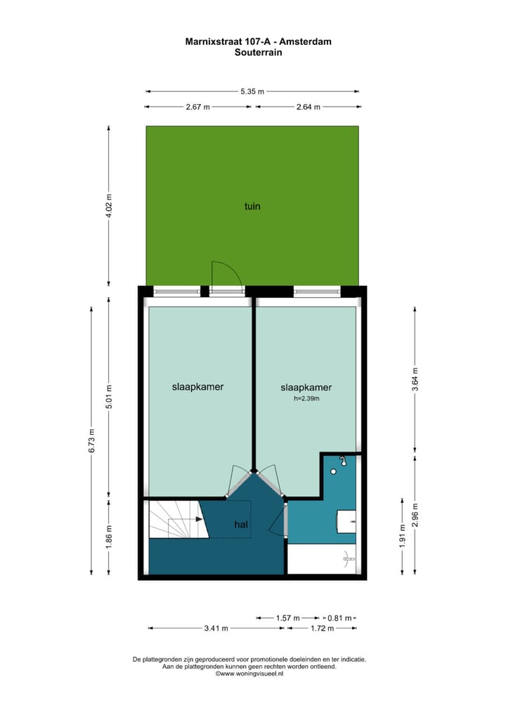 Foto 46 van Marnixstraat 107-A