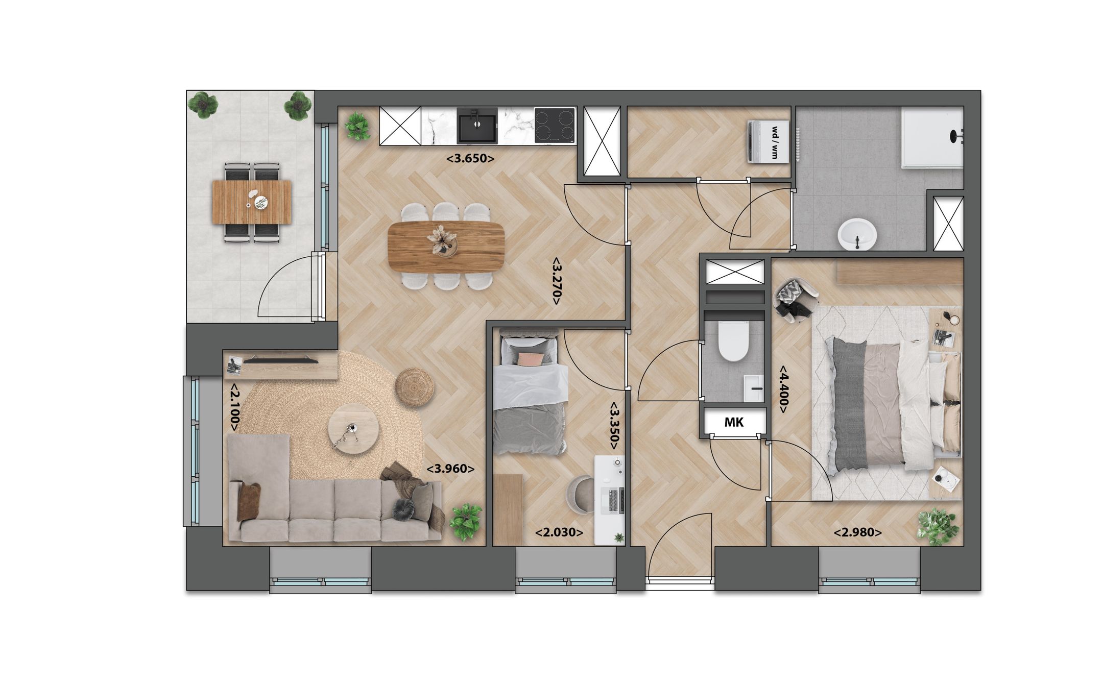 Foto 3 van Bouwnummer (Bouwnr. 2)