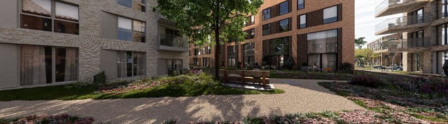 Bekijk 360° foto van binnentuin1 van De Zwaan - De Aanloop