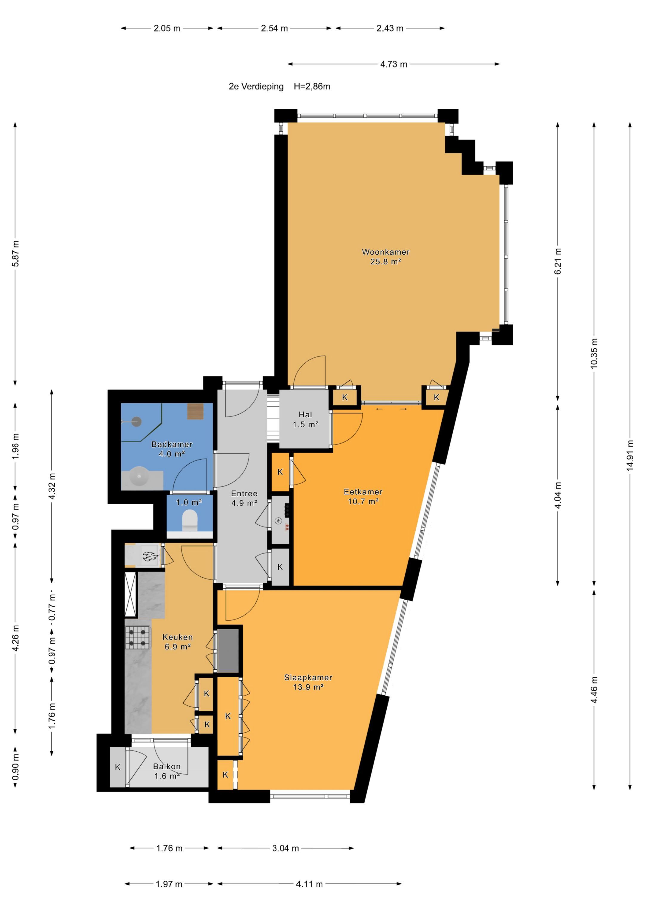 Foto 45 van Prins Mauritslaan 1-I