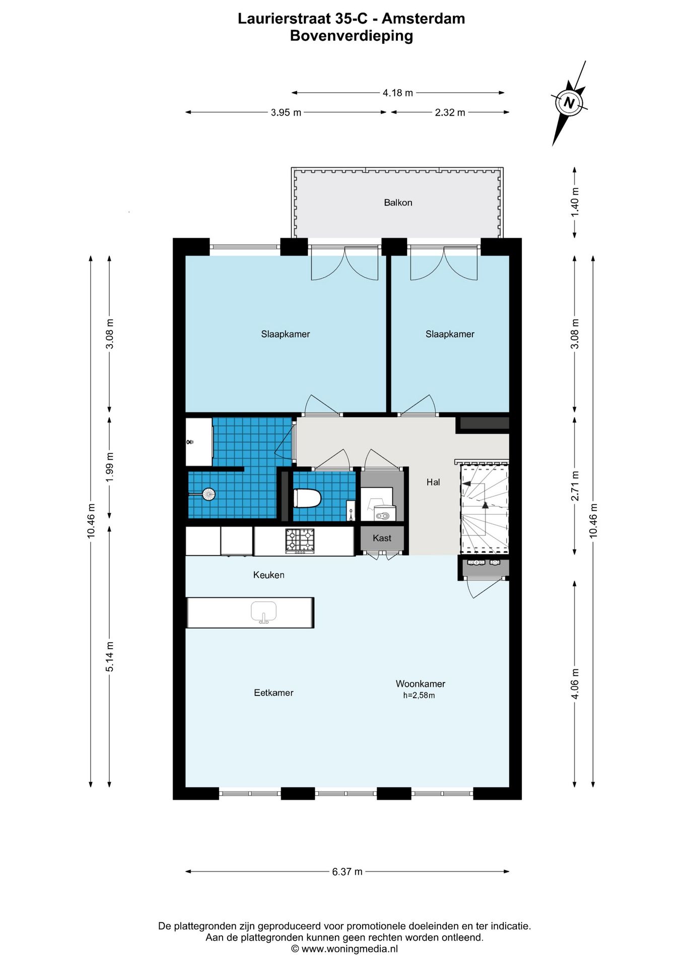Foto 24 van Laurierstraat 35-C