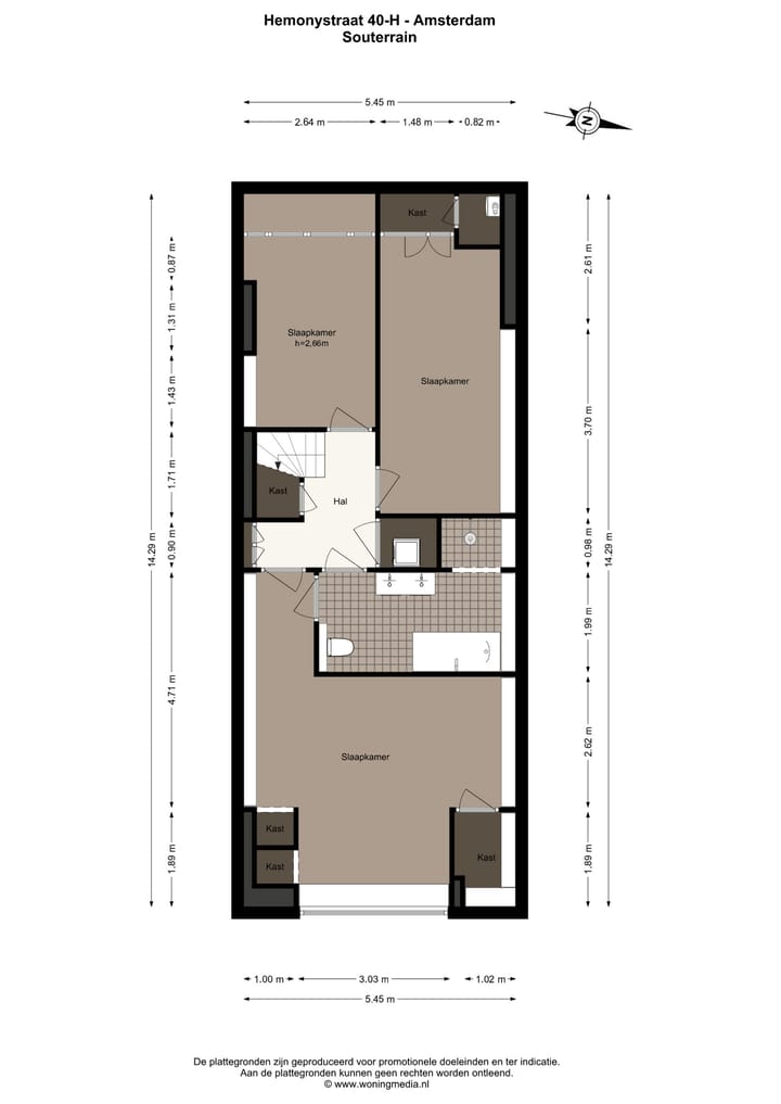 Foto 39 van Hemonystraat 40-H