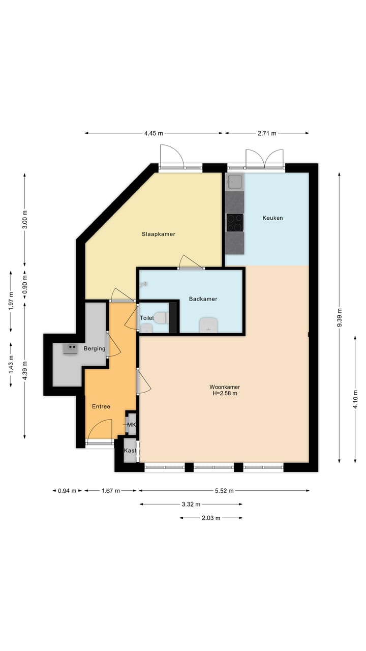 Foto 23 van Von Guerickestraat 68-H