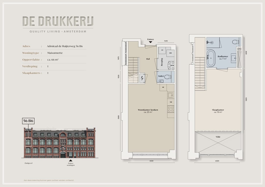 Foto 2 van Admiraal De Ruijterweg 56-B6