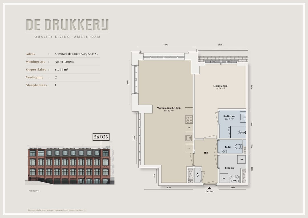 Foto 2 van Admiraal De Ruijterweg 56-B23