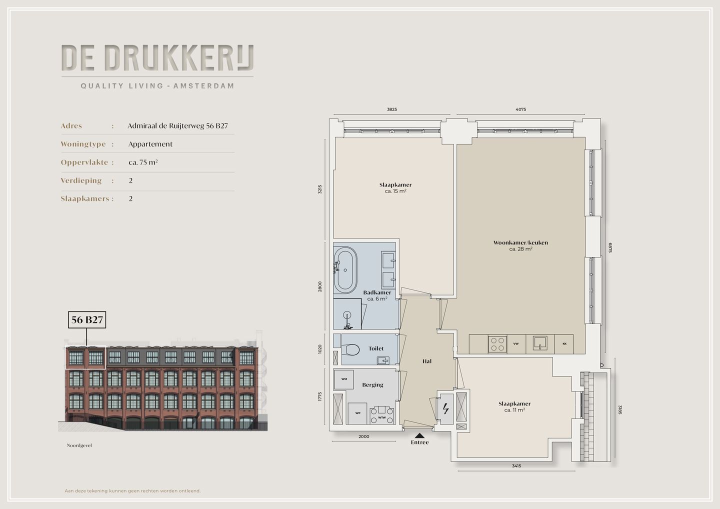 Foto 5 van Admiraal De Ruijterweg 56-B27