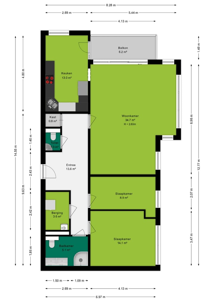 Foto 40 van Raadhuisstraat 19