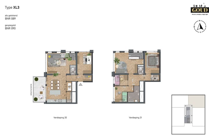 Foto 8 van Appartement XL3 (Bouwnr. 90)