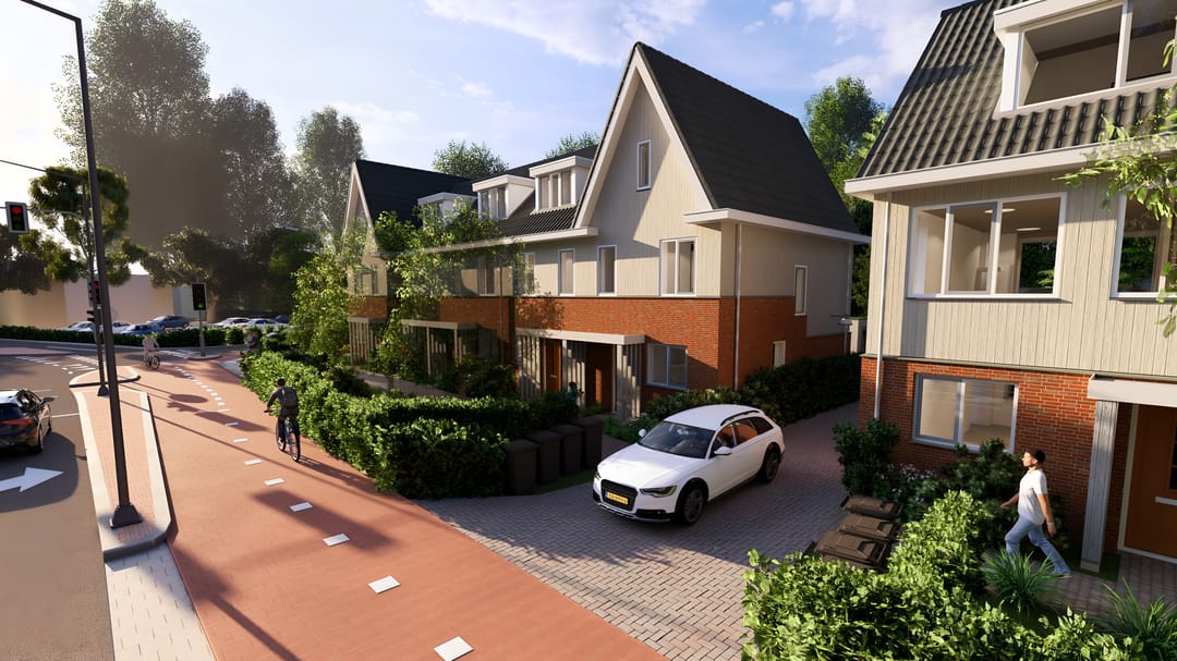 Foto 2 van Hoek - rechts (Bouwnr. 5)