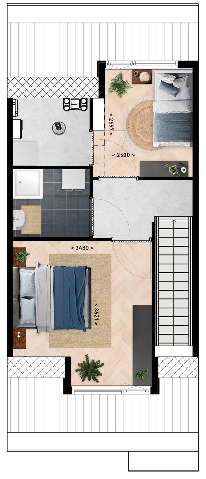 Foto 14 van Bovenwoning (Bouwnr. 10)