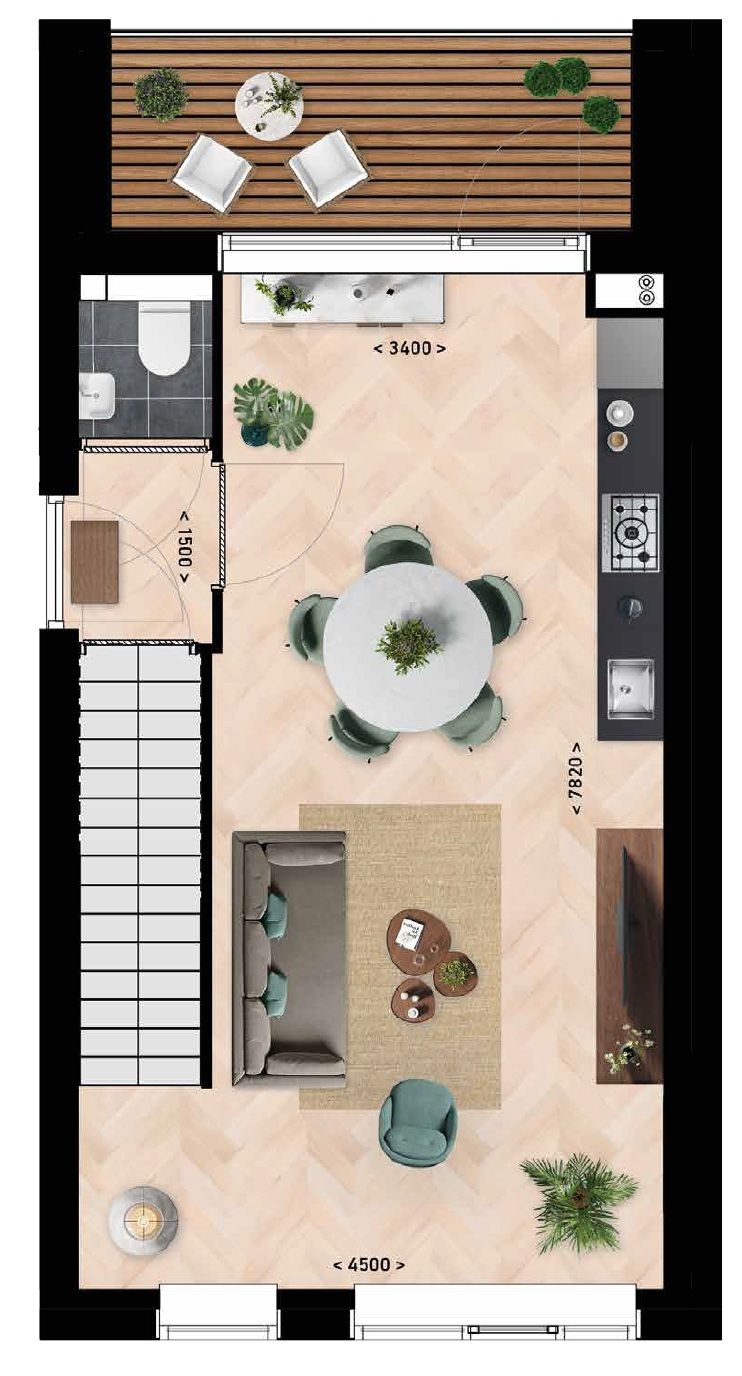 Foto 13 van Bovenwoning (Bouwnr. 11)