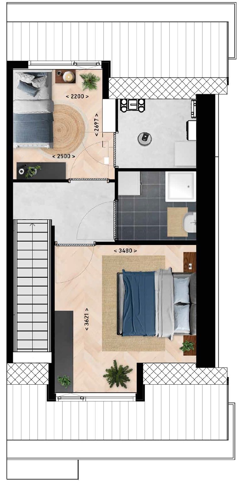 Foto 14 van Bovenwoning (Bouwnr. 11)