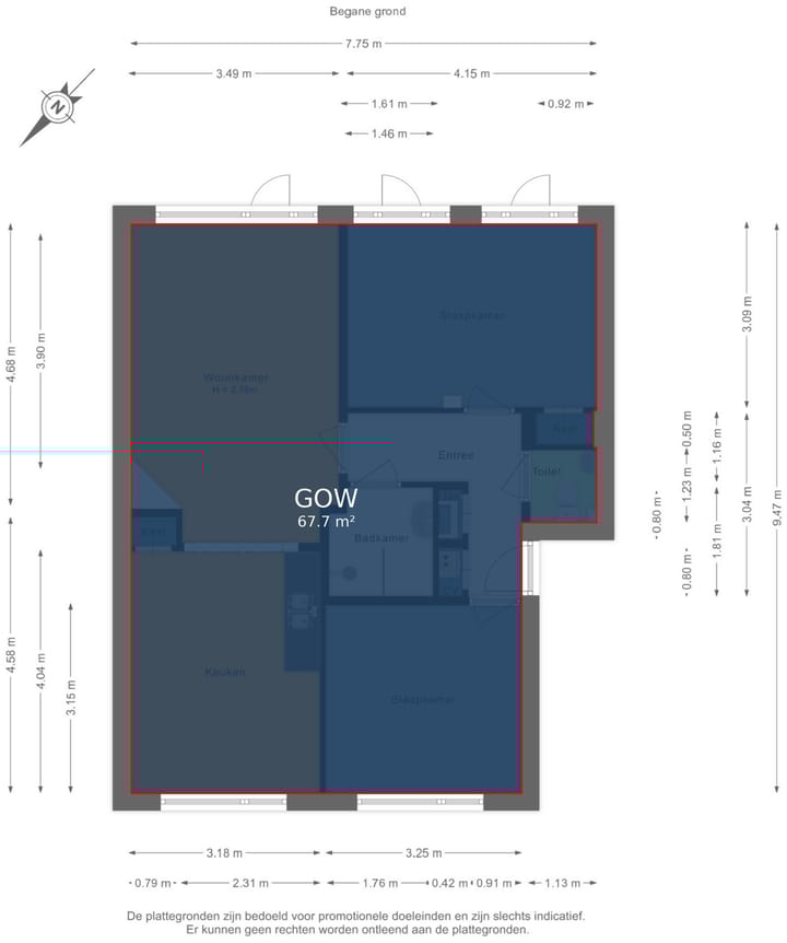 Foto 24 van Johannes van der Waalsstraat 4-H