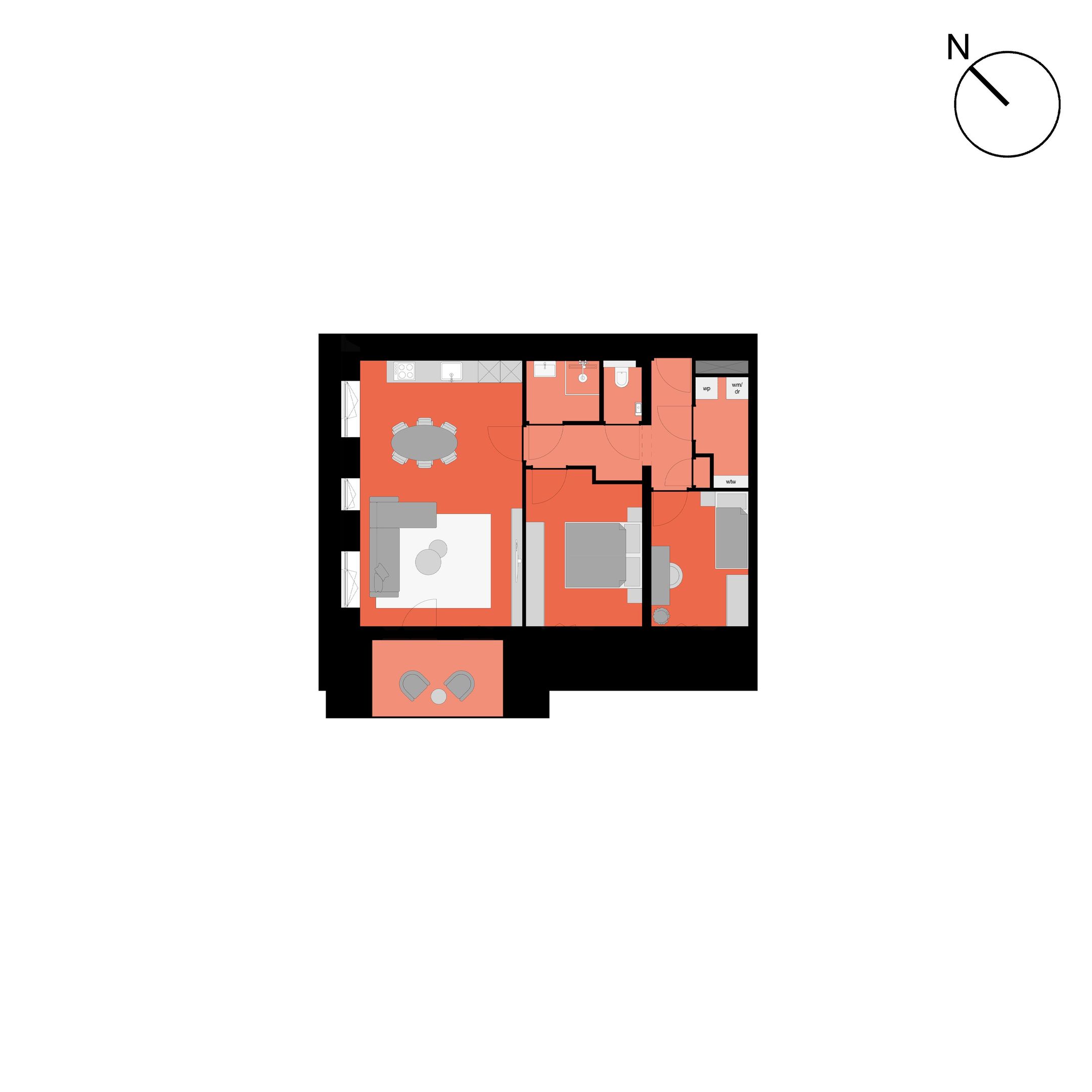 Photo 18 of KOOPSTART - NEW YORK 2-kamerappartement (Bouwnr. 110)