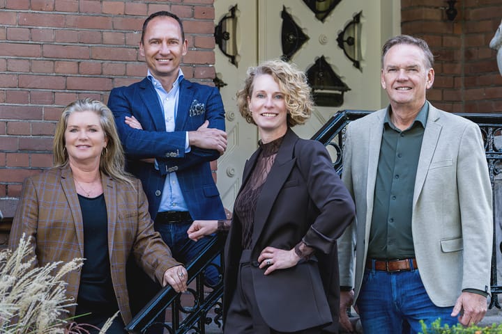 Een promotiefoto voor op kantoor