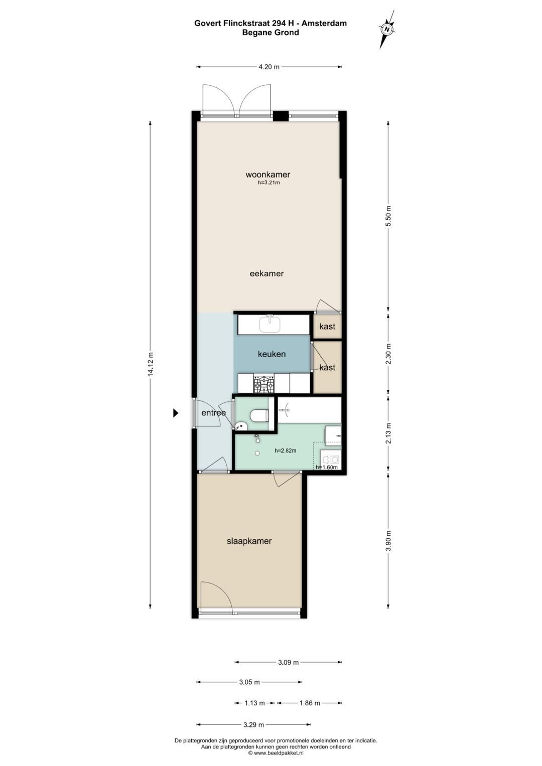 Foto 33 van Govert Flinckstraat 294-H